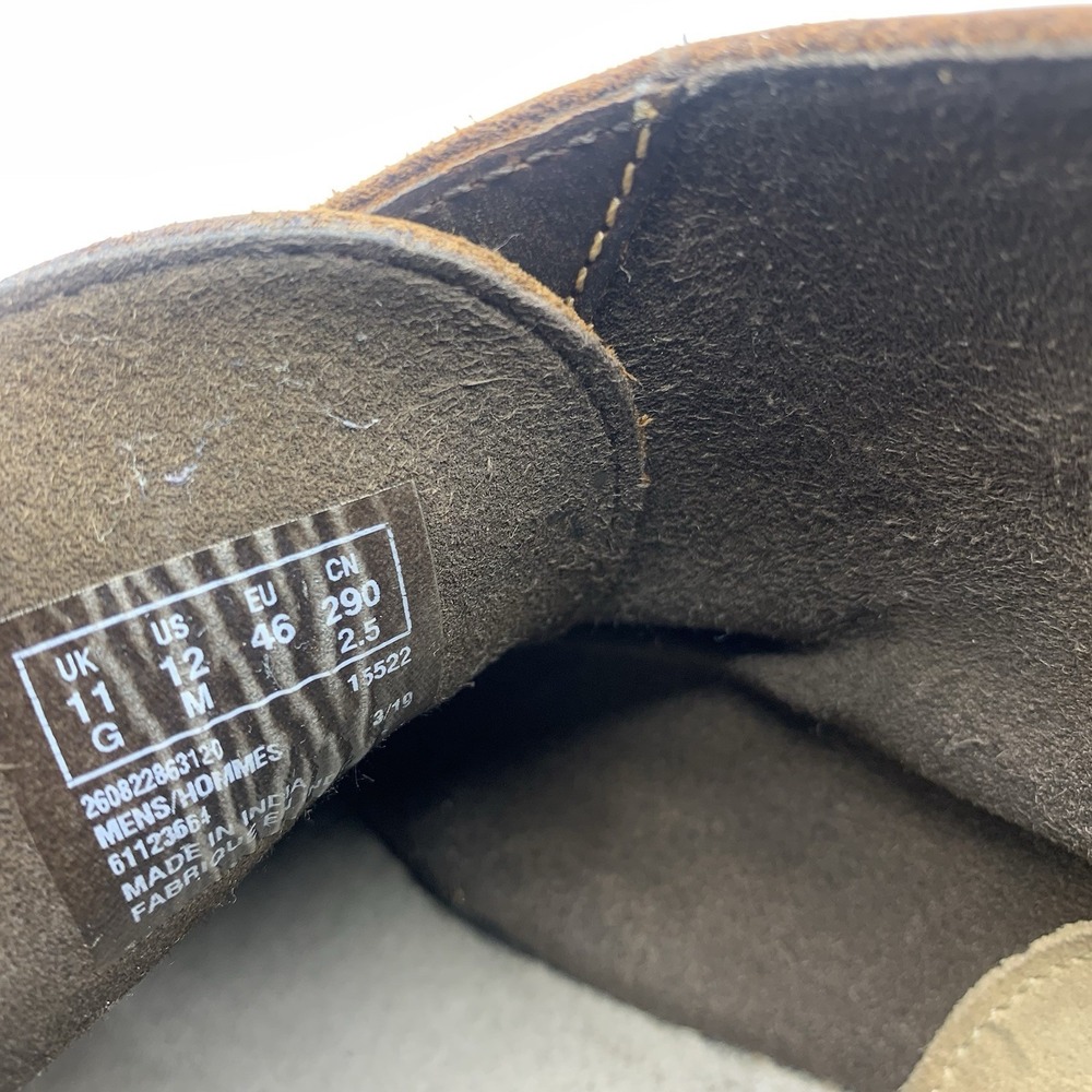 Clarks Bushacre 2 Beeswax Desert Boot Chukka Size 11 Men's‎ Brown - Picture 8 of 8
